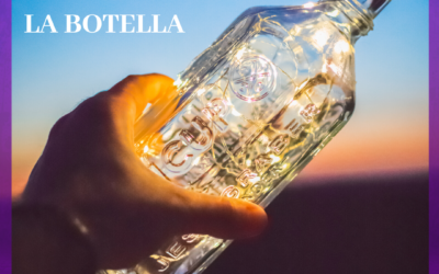 La historia de la lagartija y la botella